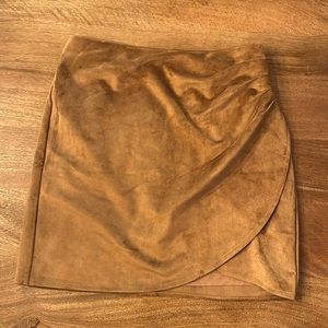 Abercrombie and Fitch suede skirt